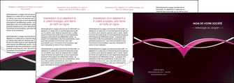 maquette en ligne a personnaliser depliant 4 volets  8 pages  web design texture contexture structure MLGI91010