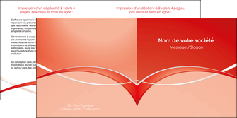 maquette en ligne a personnaliser depliant 2 volets  4 pages  web design texture contexture abstrait MID91450