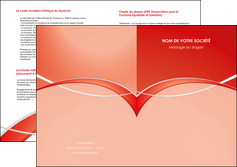 exemple depliant 2 volets  4 pages  web design texture contexture abstrait MID91460