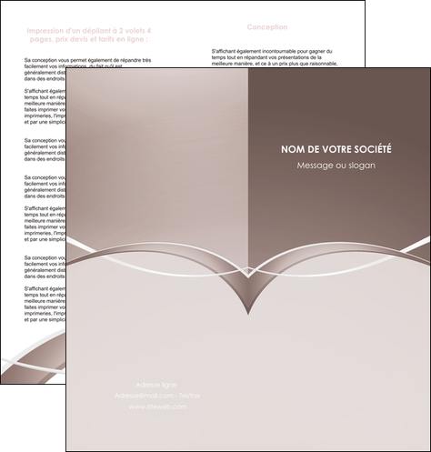 impression depliant 2 volets  4 pages  web design texture contexture abstrait MLGI91500