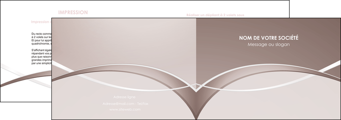 maquette en ligne a personnaliser depliant 2 volets  4 pages  web design texture contexture abstrait MLGI91516