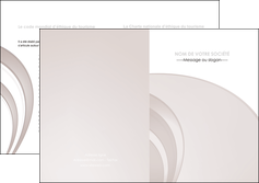 realiser depliant 2 volets  4 pages  web design texture contexture structure MFLUOO92424