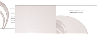 imprimerie depliant 2 volets  4 pages  web design texture contexture structure MFLUOO92428