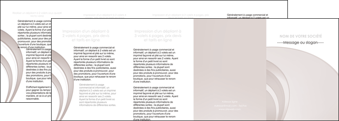 creer modele en ligne depliant 4 volets  8 pages  web design texture contexture structure MFLUOO92452