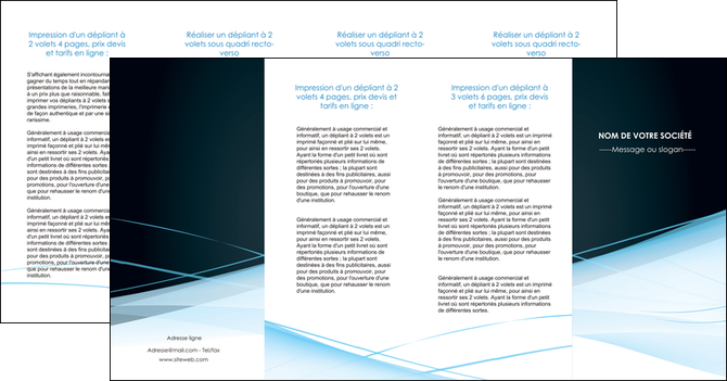 creer modele en ligne depliant 4 volets  8 pages  web design texture contexture structure MFLUOO92814
