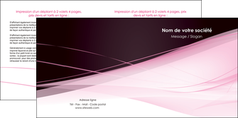 impression depliant 2 volets  4 pages  web design texture contexture structure MIDLU92900