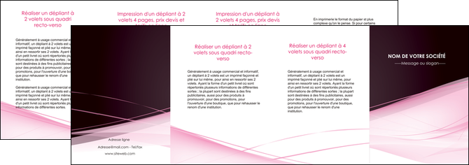 faire depliant 4 volets  8 pages  web design texture contexture structure MFLUOO92920