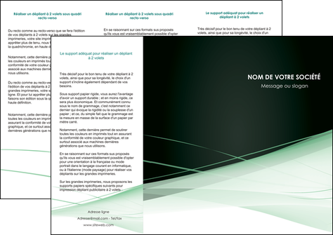 impression depliant 3 volets  6 pages  web design texture contexture structure MFLUOO92948