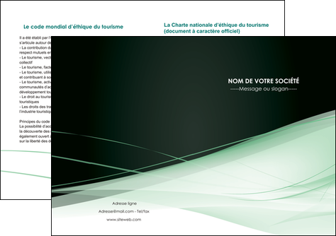 modele en ligne depliant 2 volets  4 pages  web design texture contexture structure MFLUOO92962