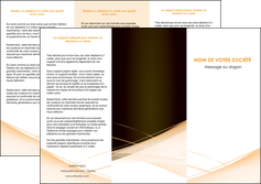 imprimer depliant 3 volets  6 pages  web design texture contexture structure MIDLU93000
