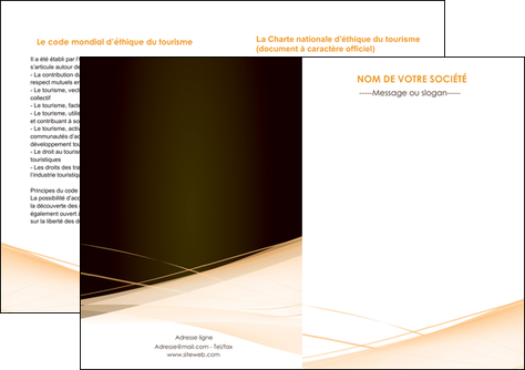 personnaliser modele de depliant 2 volets  4 pages  web design texture contexture structure MIDLU93014