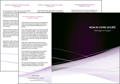 realiser depliant 3 volets  6 pages  reseaux texture contexture structure MIDLU93076