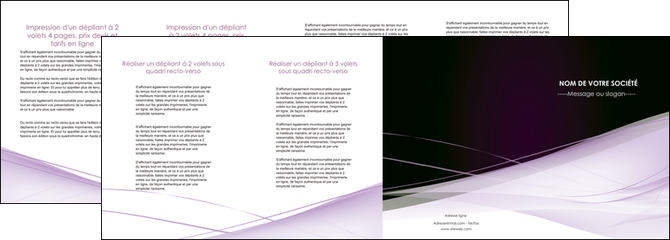 exemple depliant 4 volets  8 pages  reseaux texture contexture structure MIDLU93094