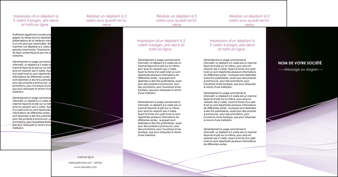 modele depliant 4 volets  8 pages  reseaux texture contexture structure MIDLU93098