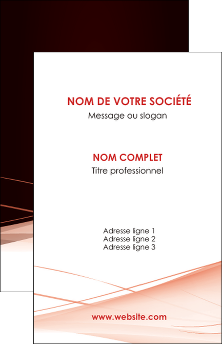 personnaliser modele de carte de visite web design texture contexture structure MIDLU93400
