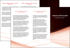 realiser depliant 3 volets  6 pages  web design texture contexture structure MIDLU93416