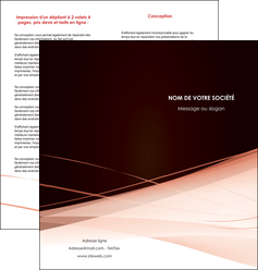 maquette en ligne a personnaliser depliant 2 volets  4 pages  web design texture contexture structure MIDLU93418