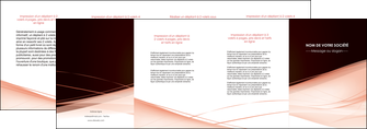 faire modele a imprimer depliant 4 volets  8 pages  web design texture contexture structure MIDLU93432