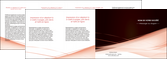 faire depliant 4 volets  8 pages  web design texture contexture structure MLGI93438