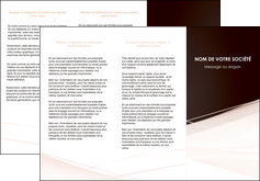 realiser depliant 3 volets  6 pages  web design texture contexture structure MIDLU93468