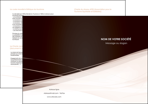 imprimerie depliant 2 volets  4 pages  web design texture contexture structure MIDLU93482