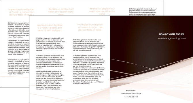 creer modele en ligne depliant 4 volets  8 pages  web design texture contexture structure MIDLU93488