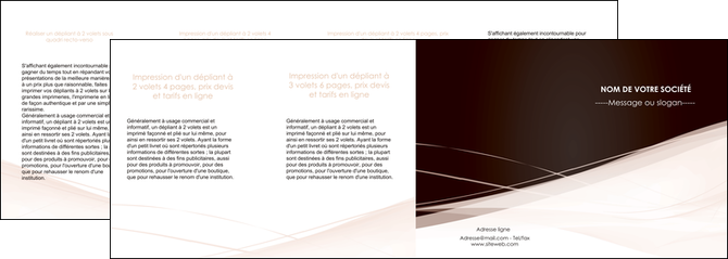 imprimerie depliant 4 volets  8 pages  web design texture contexture structure MIDLU93490