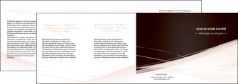 imprimerie depliant 4 volets  8 pages  web design texture contexture structure MIDLU93490