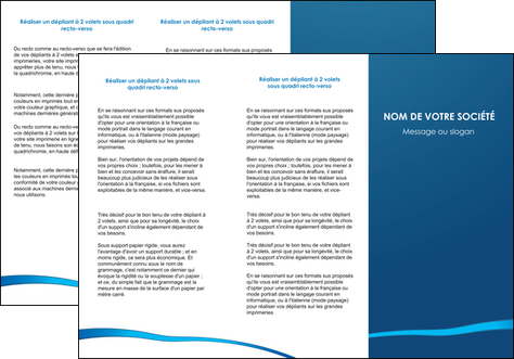 maquette en ligne a personnaliser depliant 3 volets  6 pages  web design texture contexture structure MFLUOO93502