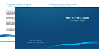 imprimerie depliant 2 volets  4 pages  web design texture contexture structure MIDLU93506