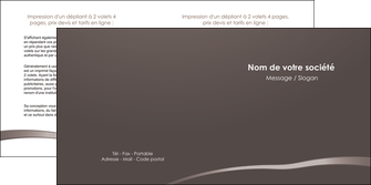modele en ligne depliant 2 volets  4 pages  web design texture contexture structure MIDLU93558