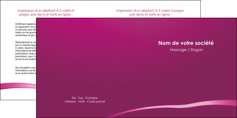 maquette en ligne a personnaliser depliant 2 volets  4 pages  web design texture contexture structure MIDLU93610