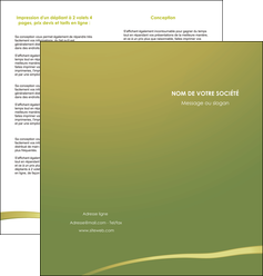 faire modele a imprimer depliant 2 volets  4 pages  web design texture contexture structure MIDLU93660