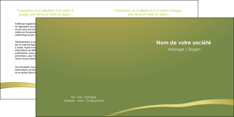 personnaliser maquette depliant 2 volets  4 pages  web design texture contexture structure MIDLU93662