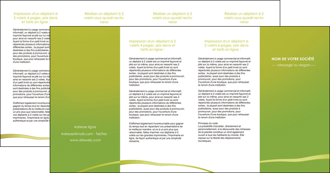 imprimerie depliant 4 volets  8 pages  web design texture contexture structure MIDLU93698