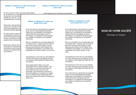 cree depliant 3 volets  6 pages  web design texture contexture structure MFLUOO93722