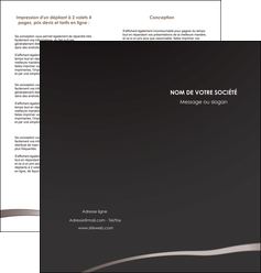 personnaliser maquette depliant 2 volets  4 pages  web design texture contexture structure MIDLU93776