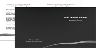 imprimer depliant 2 volets  4 pages  web design texture contexture structure MIDLU93778