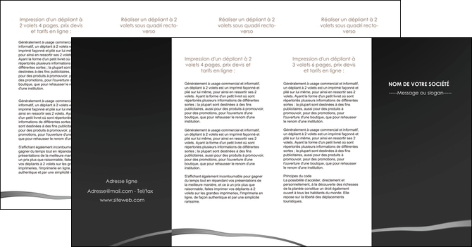faire depliant 4 volets  8 pages  web design texture contexture structure MFLUOO93814