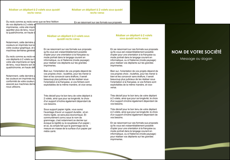imprimer depliant 3 volets  6 pages  web design texture contexture structure MIDLU93878