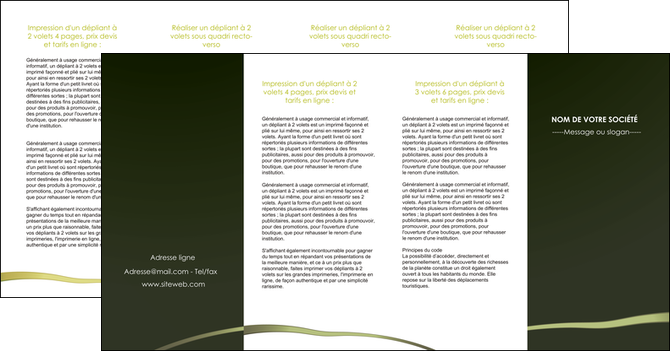 realiser depliant 4 volets  8 pages  web design texture contexture structure MIDLU93918