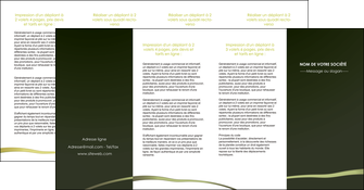 realiser depliant 4 volets  8 pages  web design texture contexture structure MIDLU93918