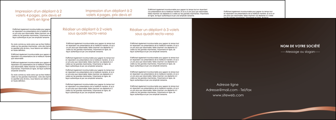 cree depliant 4 volets  8 pages  web design texture contexture structure MIDLU93996