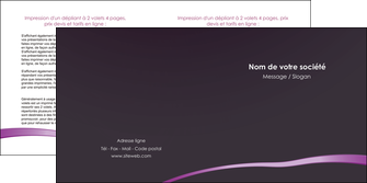 faire modele a imprimer depliant 2 volets  4 pages  web design texture contexture structure MIDLU94018