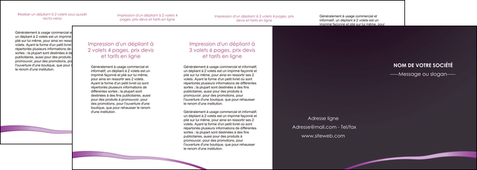 realiser depliant 4 volets  8 pages  web design texture contexture structure MIDBE94056