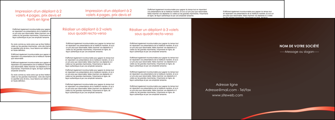 creation graphique en ligne depliant 4 volets  8 pages  web design contexture structure fond MIDLU94106
