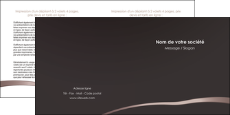 personnaliser maquette depliant 2 volets  4 pages  web design contexture structure fond MIDLU94126