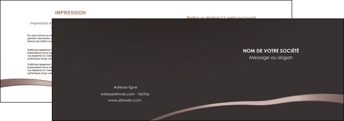 modele depliant 2 volets  4 pages  web design contexture structure fond MIDLU94140
