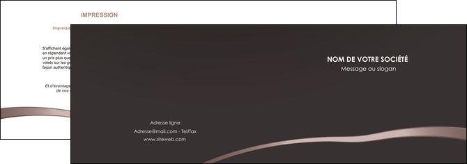 cree depliant 2 volets  4 pages  web design contexture structure fond MIDLU94142