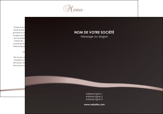 impression set de table metiers de la cuisine menu menu restaurant restauration MIDLU94156